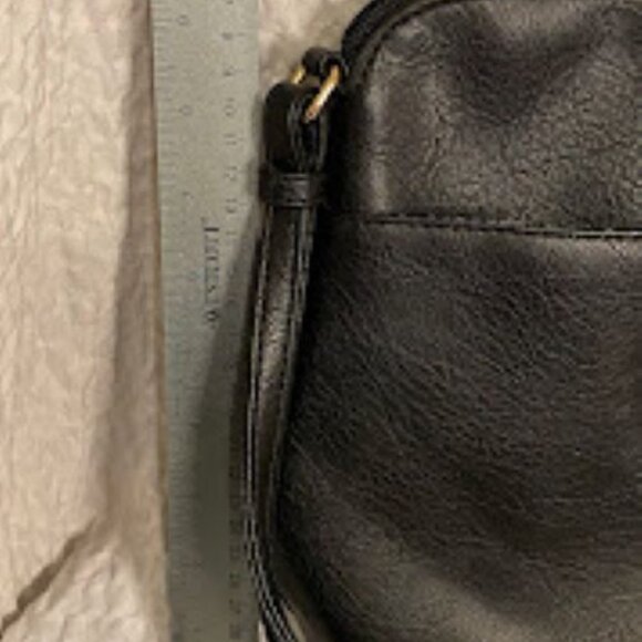 Women's Dasein Small Black Crossbody Bag Coin Purse - Picture 9 of 10